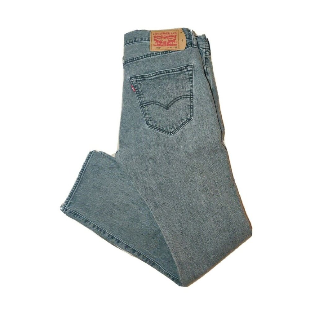 Levi strauss & co.Men's 501 W36 L 34 prewashed bla
